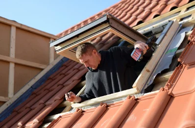 Pose de fenêtres de toit Velux à Illies